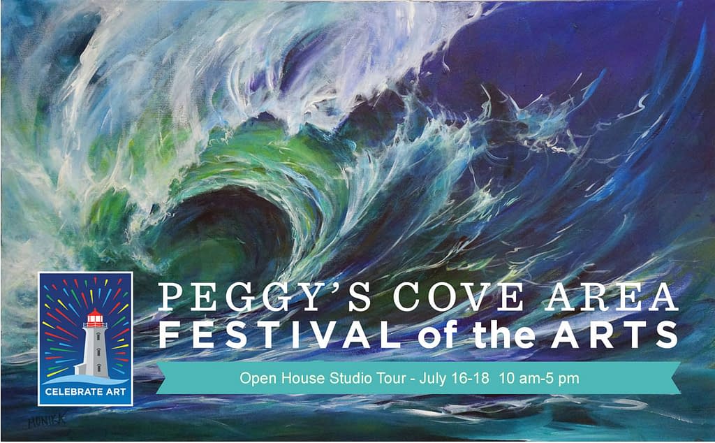 peggys cove festival of arts poster